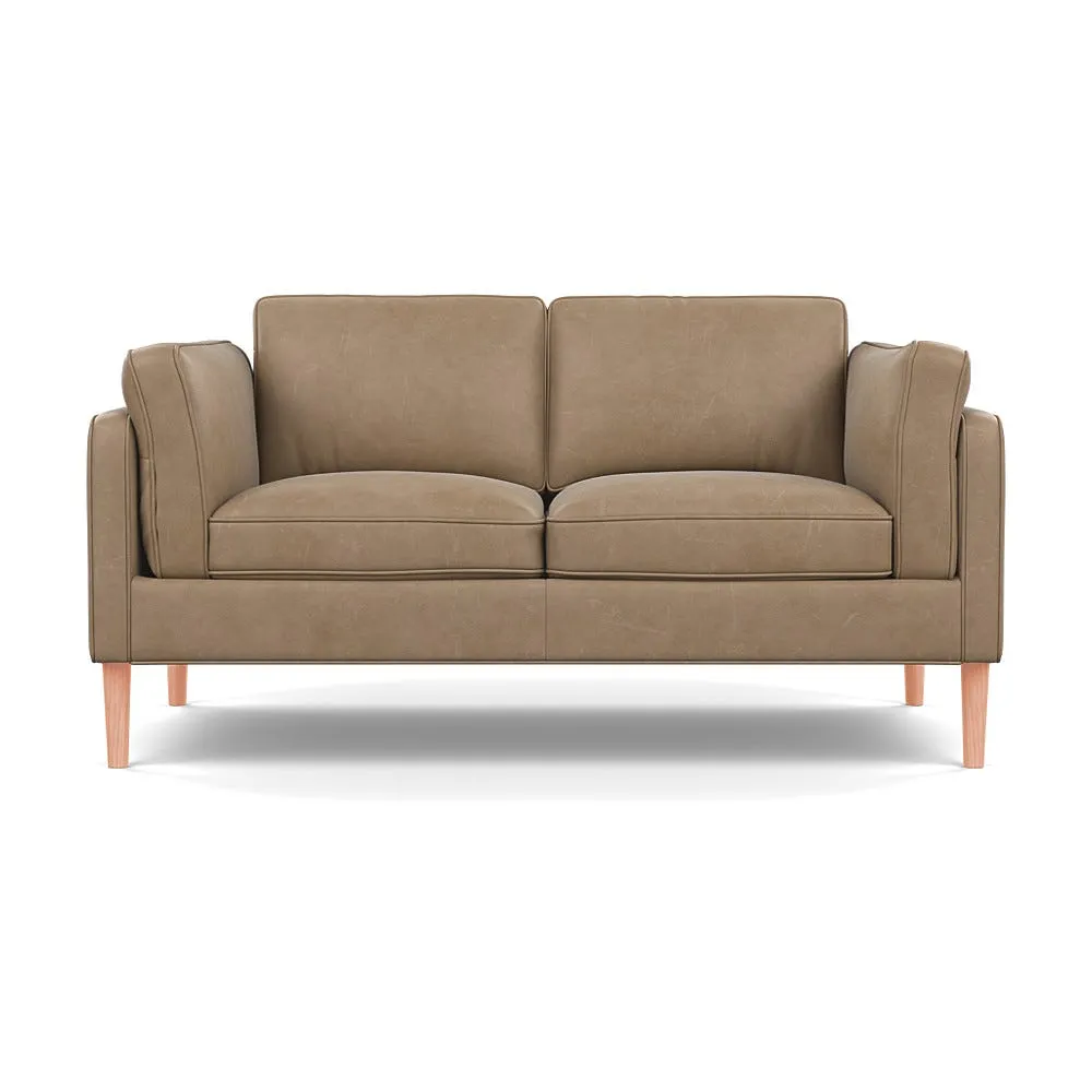 Heal's Sonno 2 Str Sofa Heritage Leather Camel 2015 Natural Feet 1