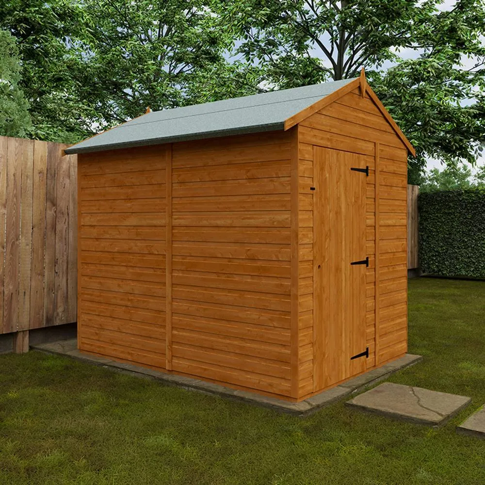 Buttercup Farm 8 x 6 Feet Flex Apex Windowless 12mm Flex - L238.8 x W175 x H213.5 cm in Burnt Orange 4