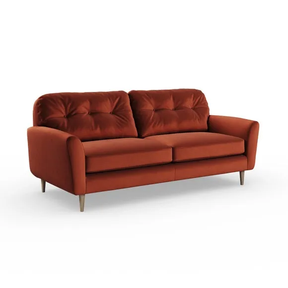 Sven Opulent Velvet 4 Seater Sofa 6