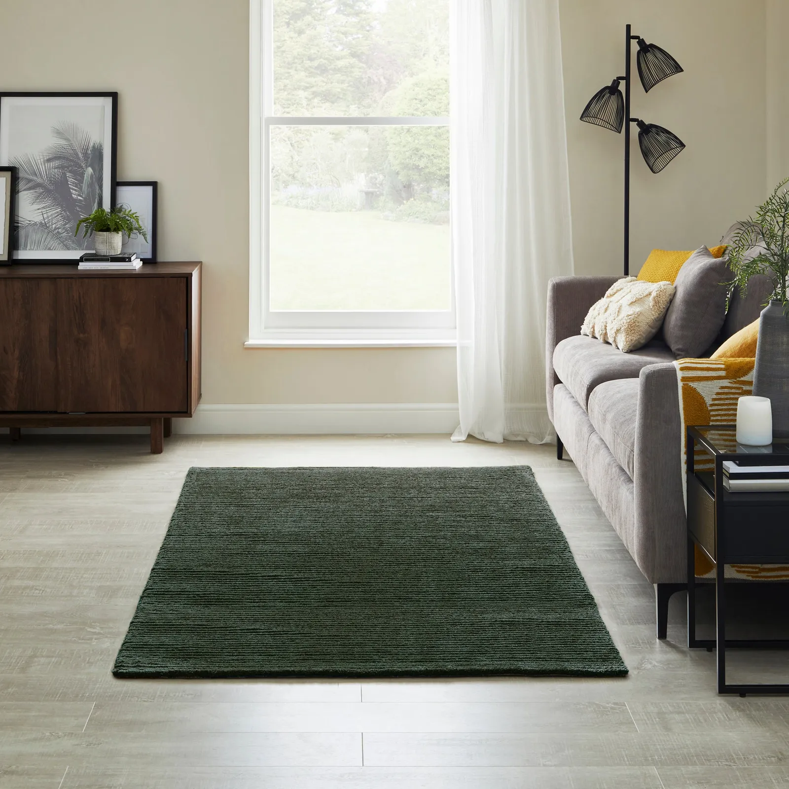 Cord Rug Green