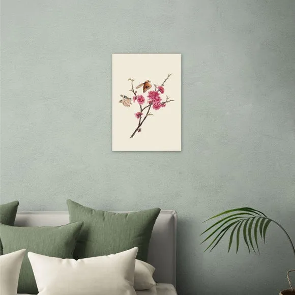 East End Prints Flower & Butterflies Print 1