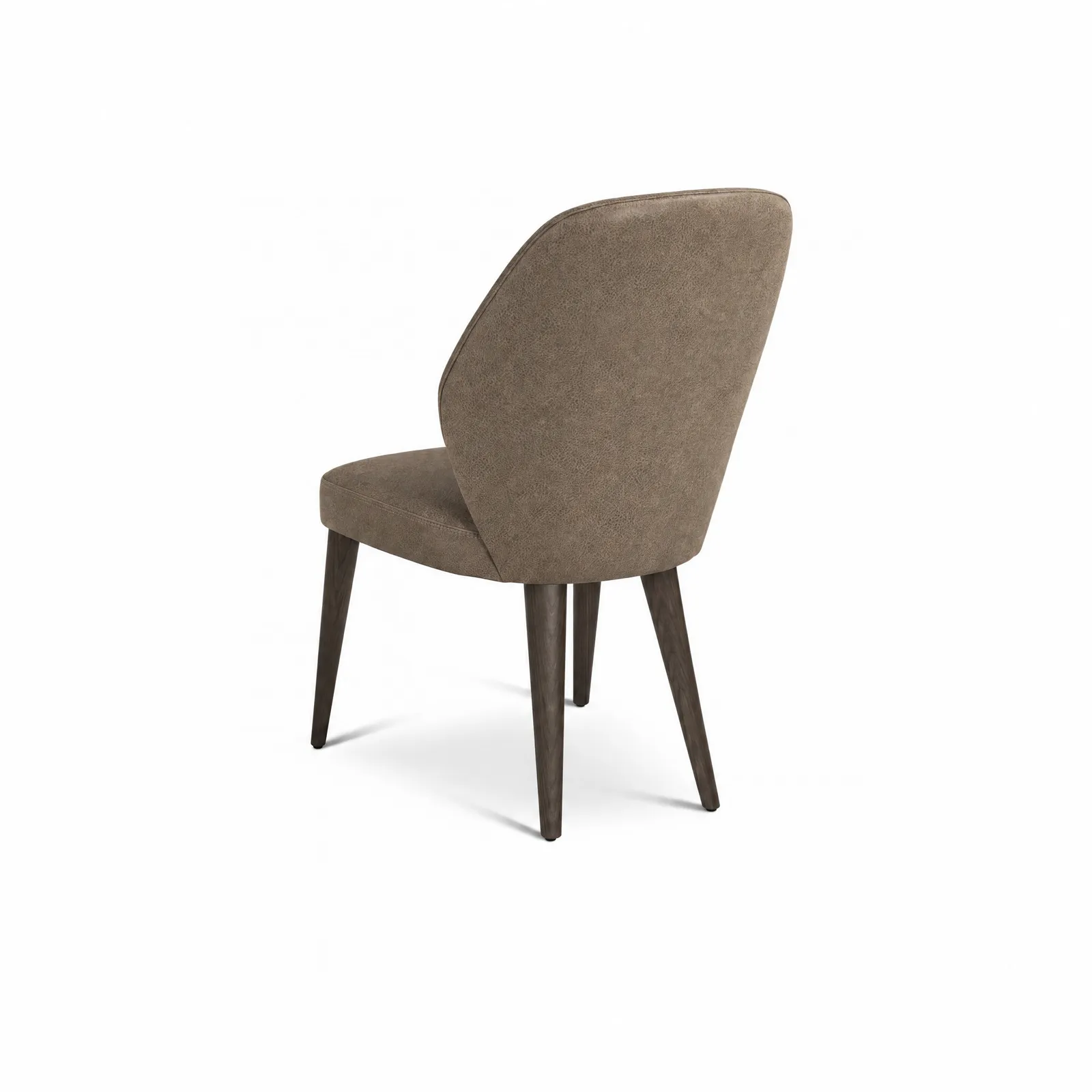 Stone Italia Srl Byrd Dining Chair, Brown Fabric | Barker & Stonehouse 4