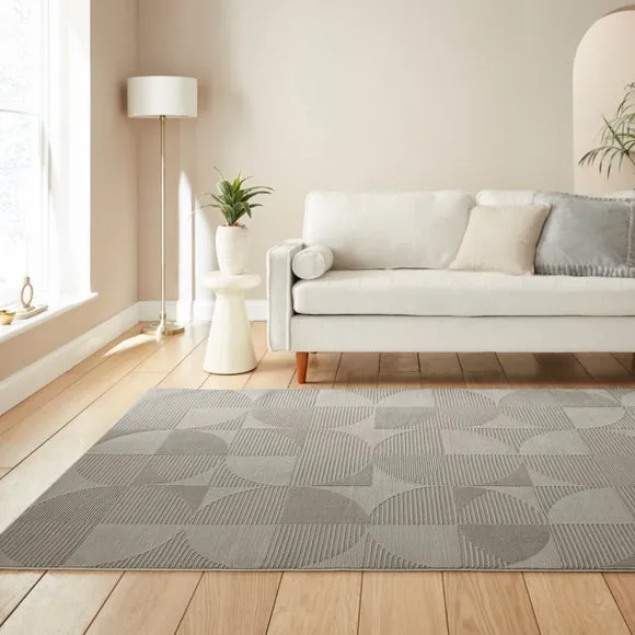 Catherine Lansfield Retro Circles Rug 1