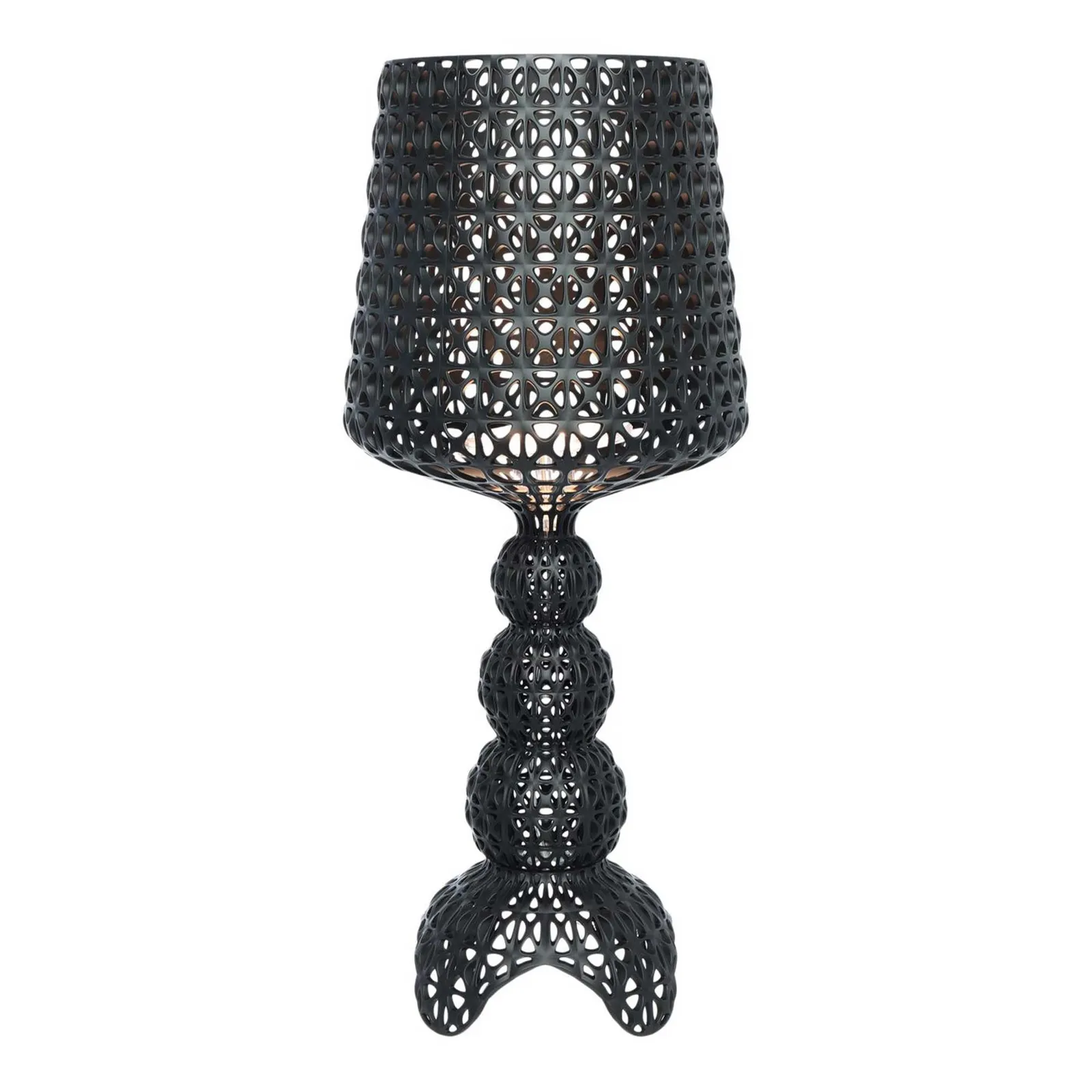 Kartell Mini Kabuki Table Lamp 30X70 Black | Barker & Stonehouse