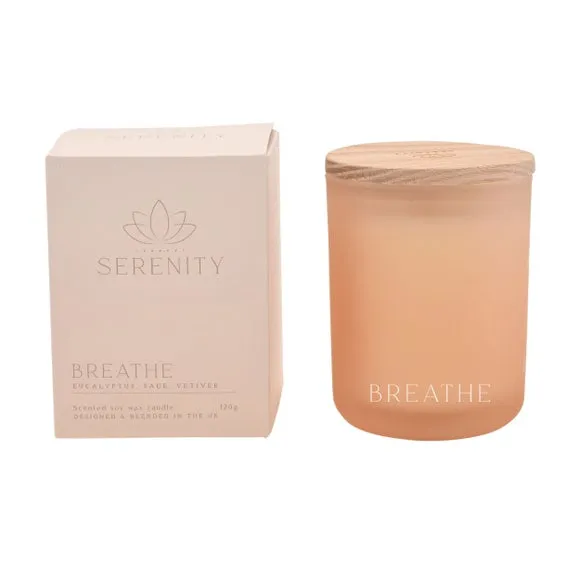 Serenity Breathe Eucalyptus Sage & Vetiver Candle 2