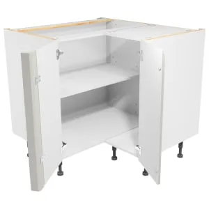 Wickes Madison Gloss Stone Corner Base Unit - 925mm 2