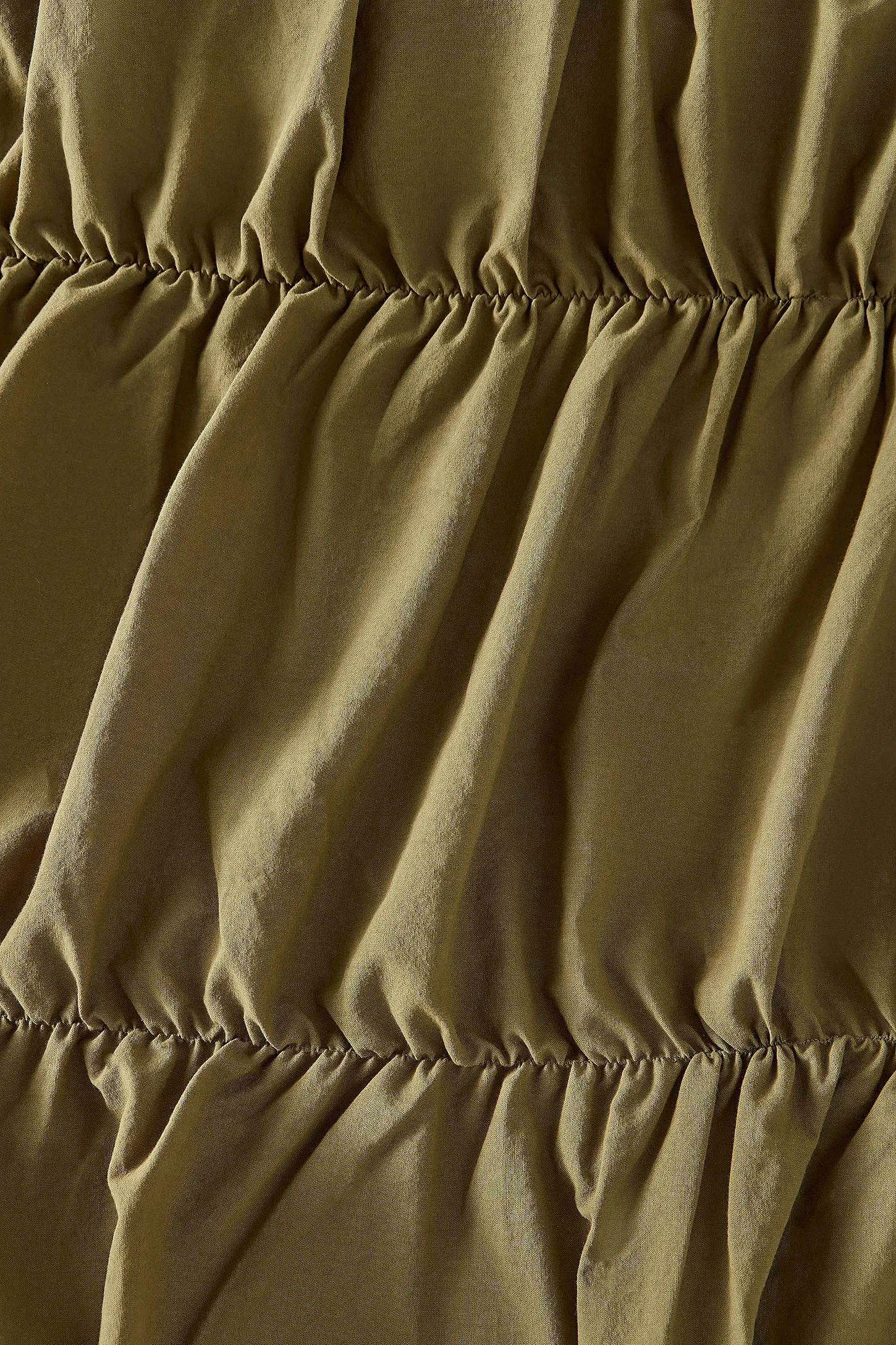 Cinched Duvet Set - Khaki 5