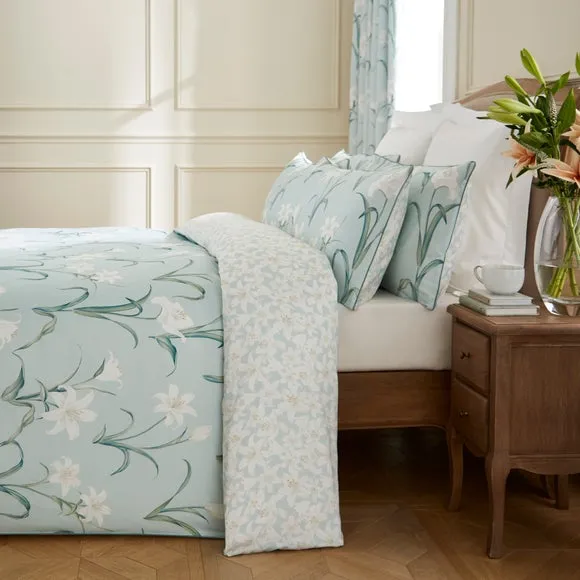 Dorma Wildmere 300 Thread Count 100% Cotton Sateen Duvet Cover & Pillowcase Set 3