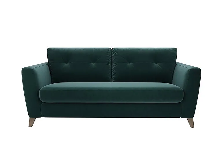 Hermione 3 Seater Fabric Sofa - Evening Teal