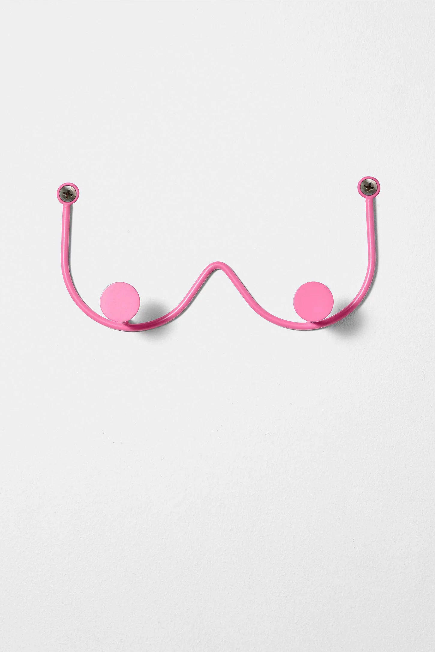 Boob Double Metal Hook - Pink 2