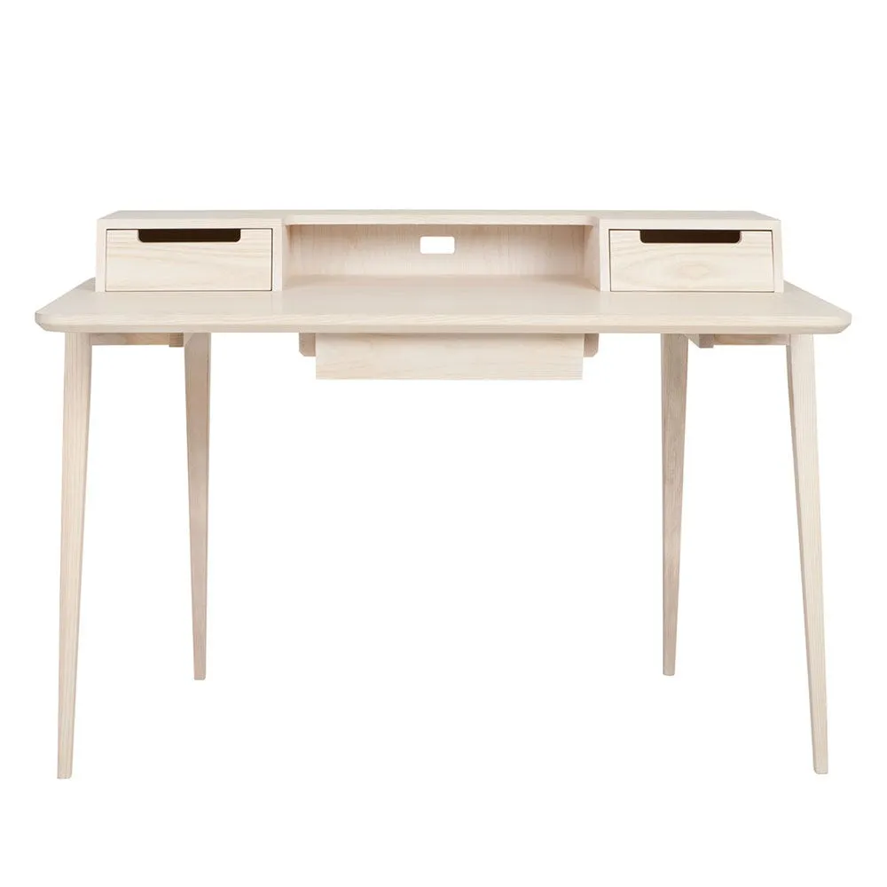 Ercol Treviso Desk Ash NM Off White 2