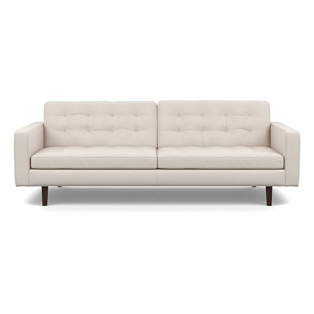 Heal's Hepburn 4 Seater Siena Cotton Natural Black