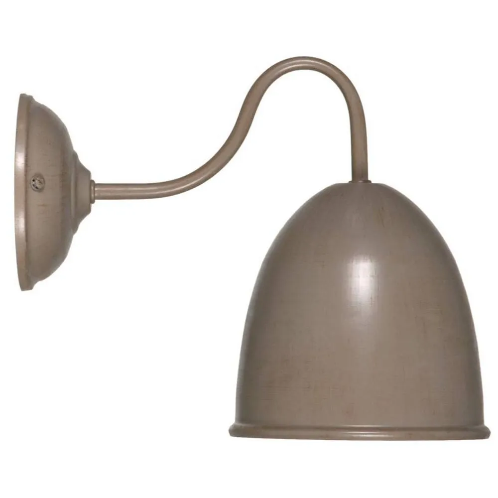 Netlighting Pharmacy Dome Wall Light Pale Taupe