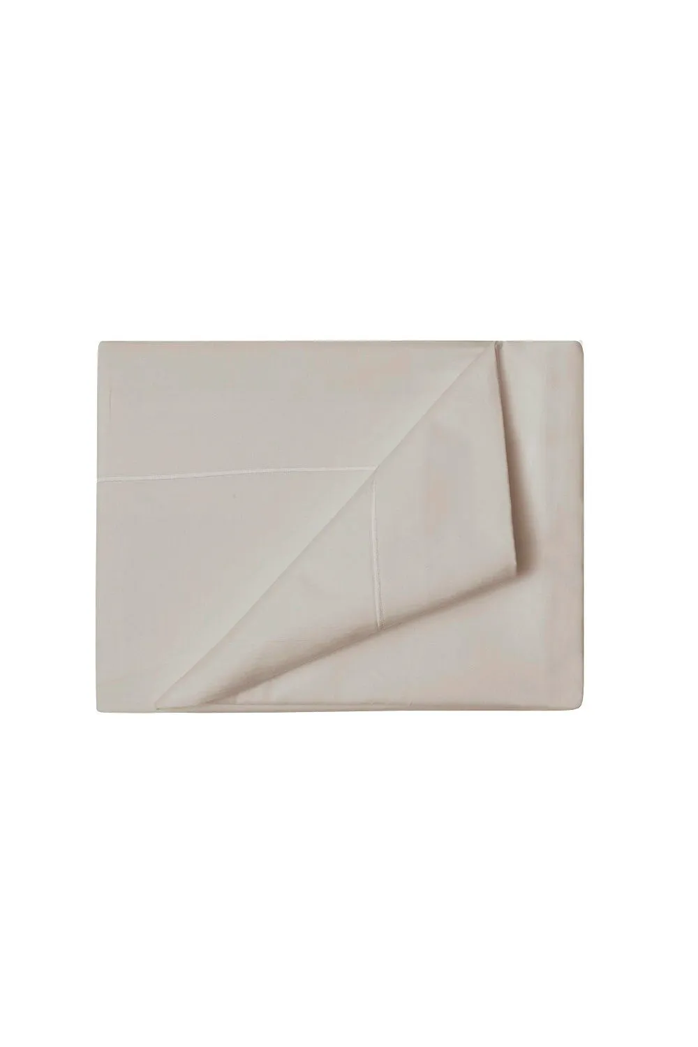 Belledorm Egyptian Cotton 400 Thread Count Flat Sheet in Beige 1