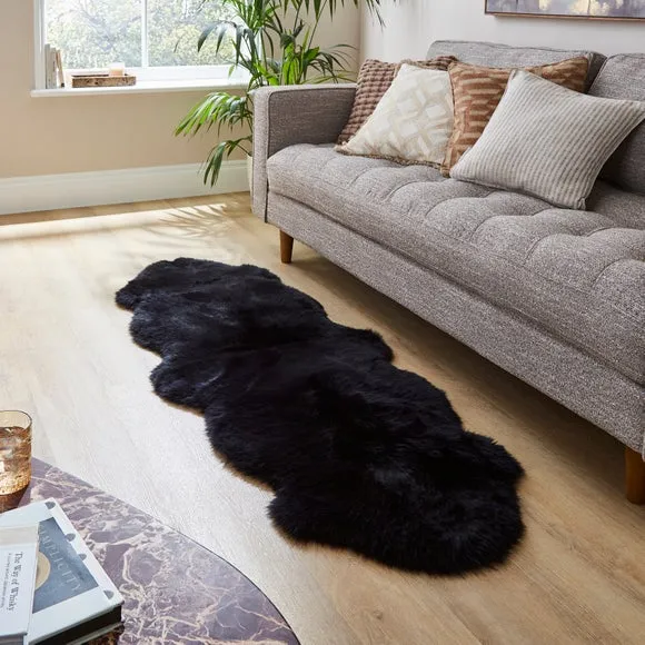 Double Pelt Sheepskin Rug 1