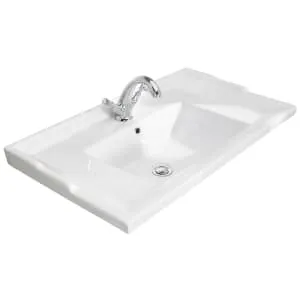 Wickes Hayman Matt Chashmere Traditional Freestanding Vanity Unit & Hayman Basin - 873 x 800mm 2