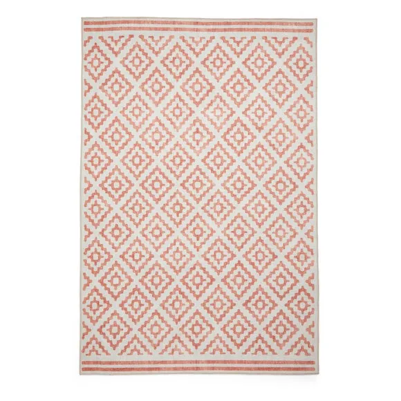 Coral Diamond Rug 5
