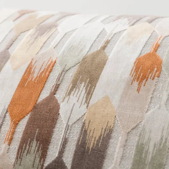 Kelso Cut Velvet Rectangle Cushion 2
