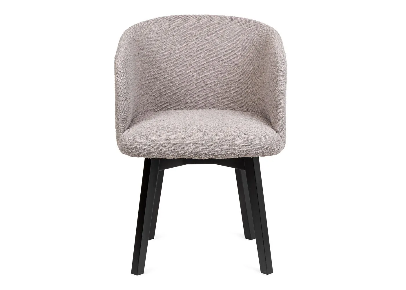 Edit Swivel Office Chair Copenhagen Grey Black Stain Leg