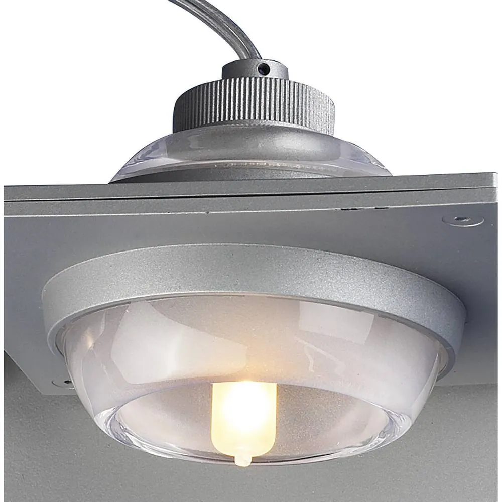 Netlighting (0040 006) Ull Wall Lamp 2 Light G9 Silver Grey 5