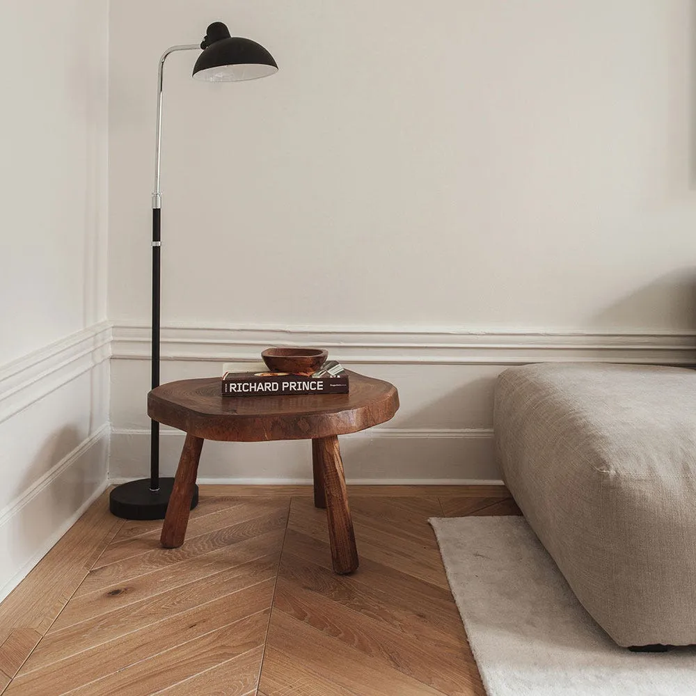 Fritz Hansen Kaiser Idell Luxus Floor Lamp White & Chrome 4