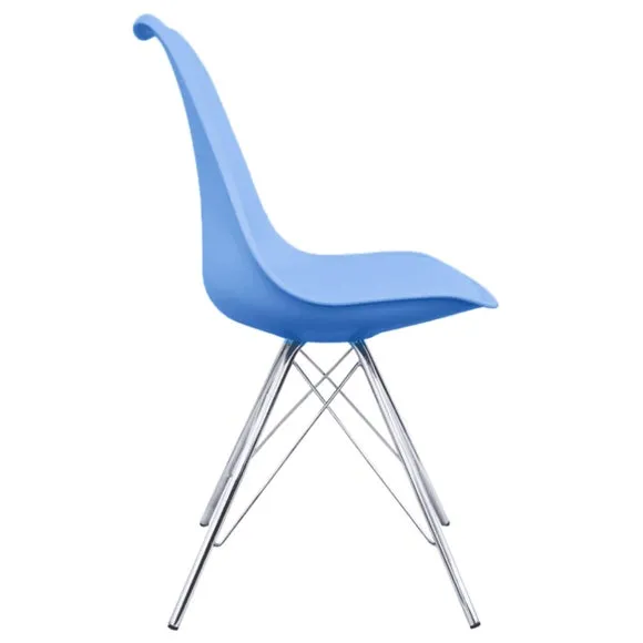 Fusion Living Soho Plastic Dining Chair 4