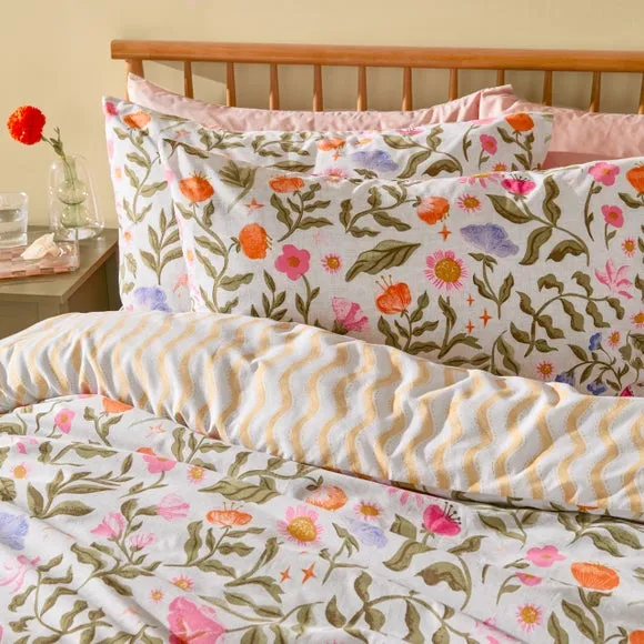 furn. Summer Solstice Polycotton Duvet Cover & Pillowcase Set 2