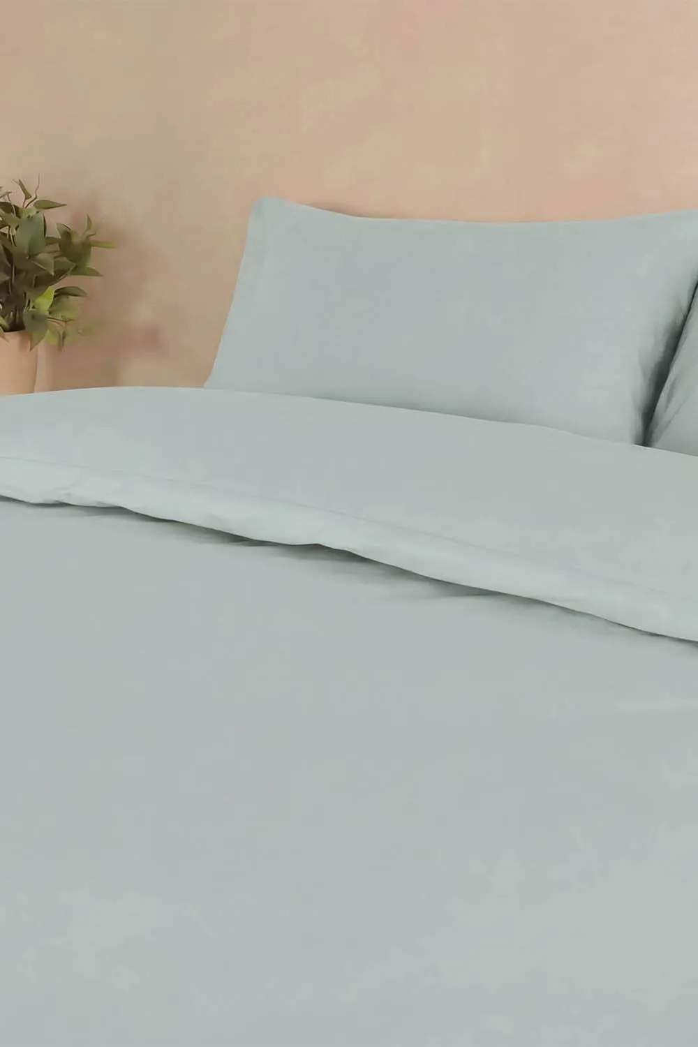 Martex Everyday Luxury Cotton Duvet Cover Set - Morning Mist in Blue 3