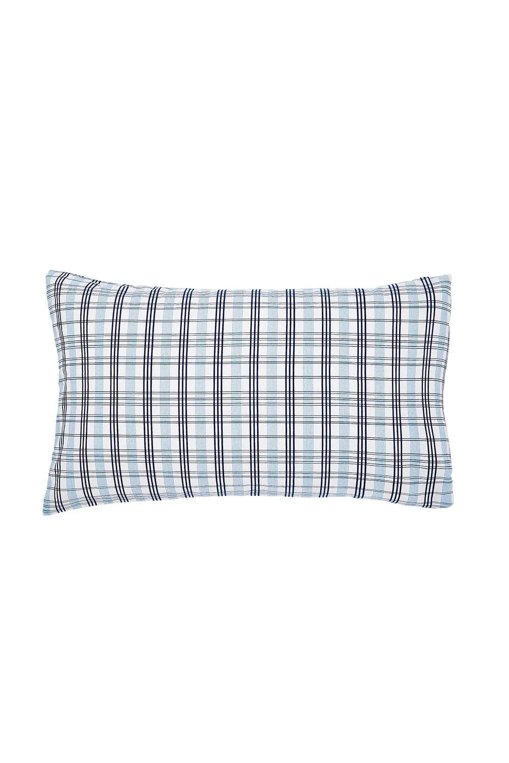 Helena Springfield 'Jones Check' Brushed Cotton Duvet Cover Set in Navy 3
