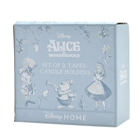 Set of 2 Alice in Wonderland Candlestick Holders 3