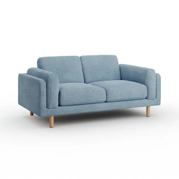 Newton Chunky Tonal Weave 2 Seater Sofa 6