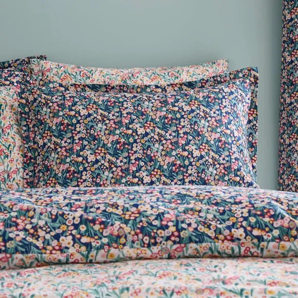 Harriet Meadow Polycotton Oxford Pillowcase 2