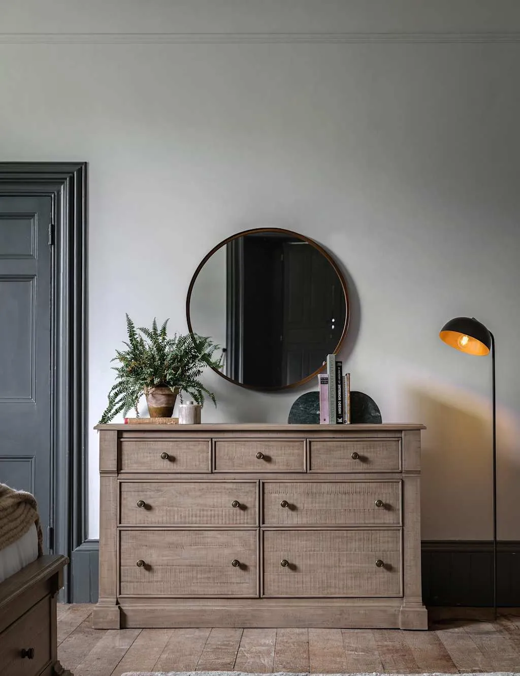 Gallery Direct Vancouver 7 Drawer Chest Natural