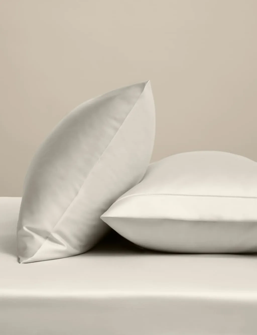 M&S Egyptian Cotton 230 Thread Count Silky Pillowcases Linen
