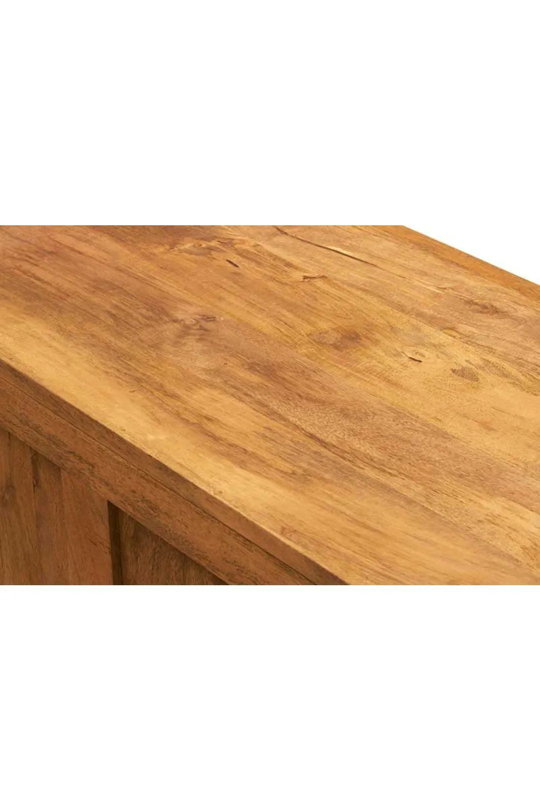 IH Design Duvid Light Mango Large Contemporary Coffee Table in Brown 3