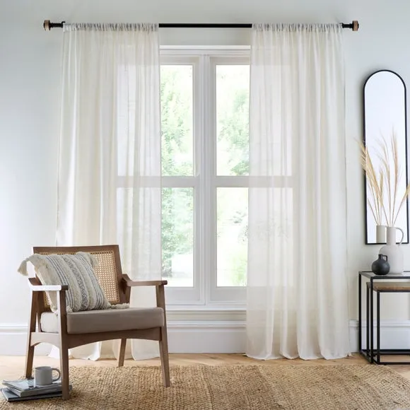 Marley Slot Top Unlined Curtains 2
