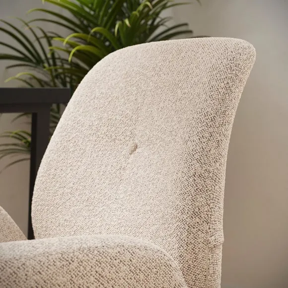 Ginny Boucle Swivel Office Chair 3