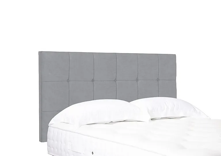 Artisan Collection Kaito Standard Strutted Headboard - Single - Aston Silver