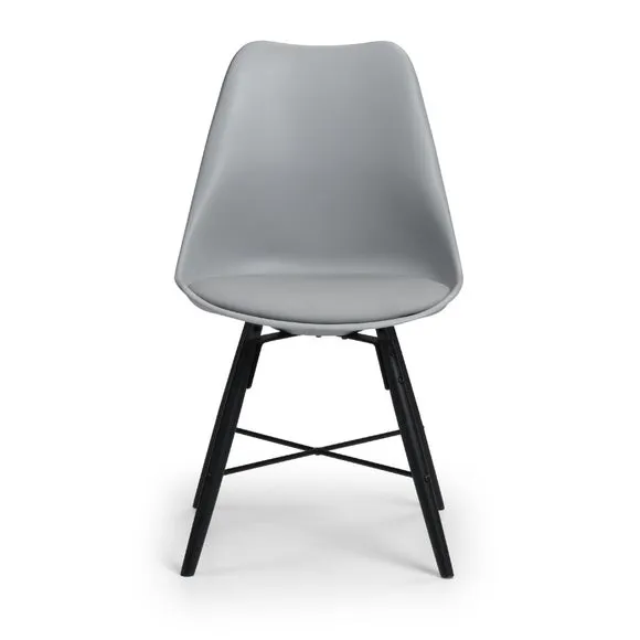 Kari Set of 2 Dining Chairs, Faux Leather 4