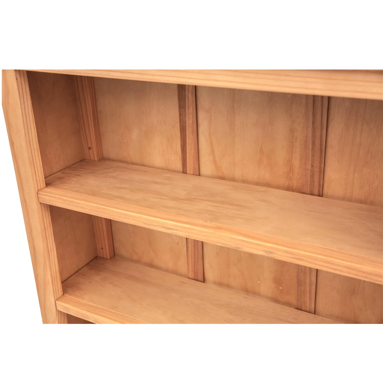 Cabinet Bits Bookcase 120x90x25cm in Light Brown 5
