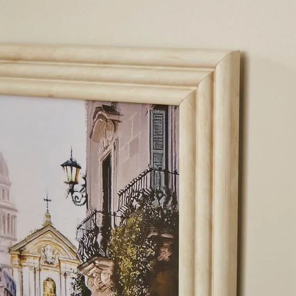 Marble Effect Ribbed Photo Frame 2