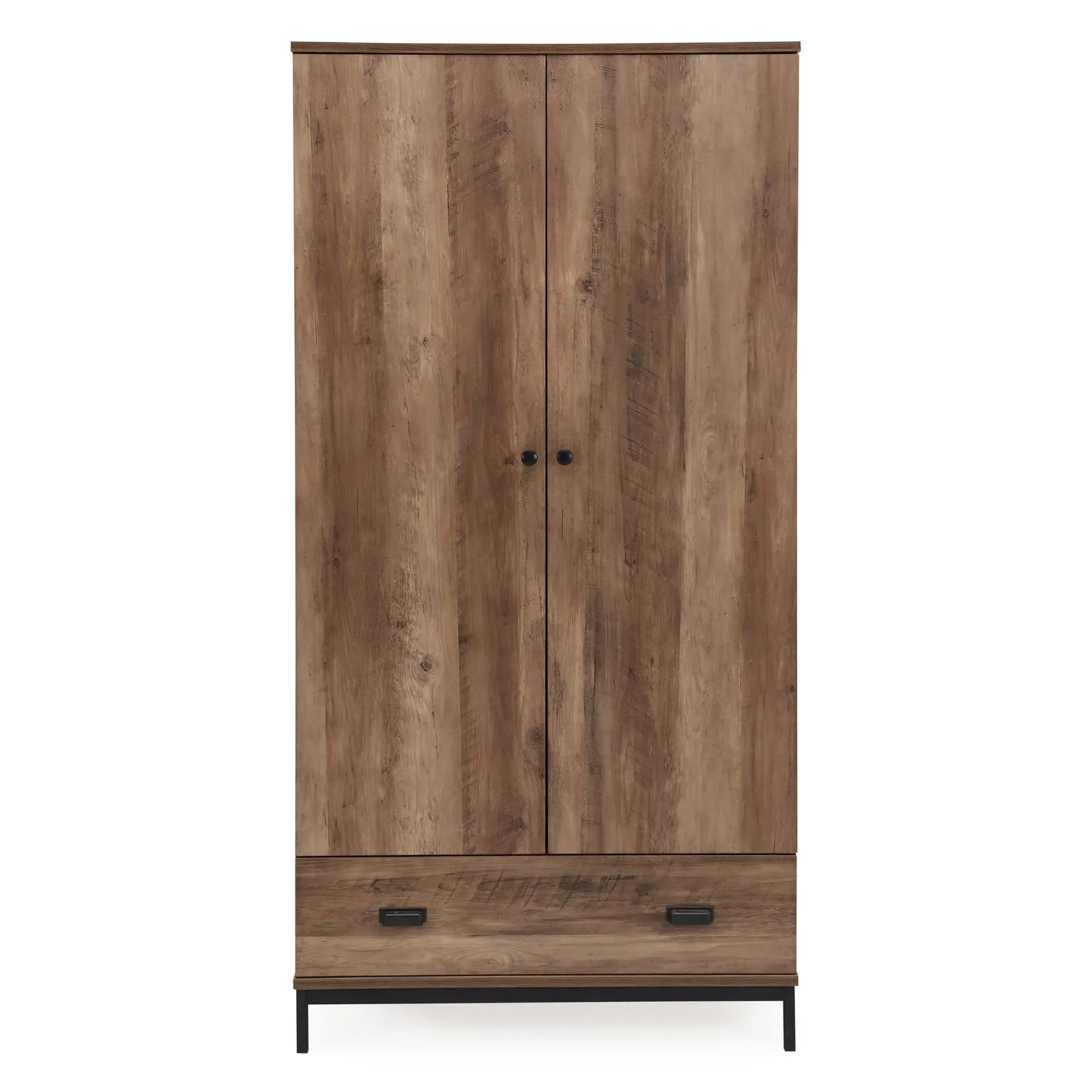 Fulton Double 1 Drawer Wardrobe