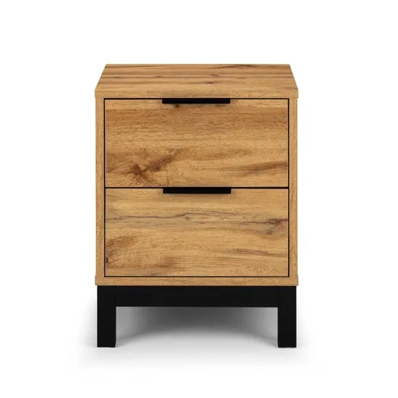 Bali 2 Drawer Bedside Table 5