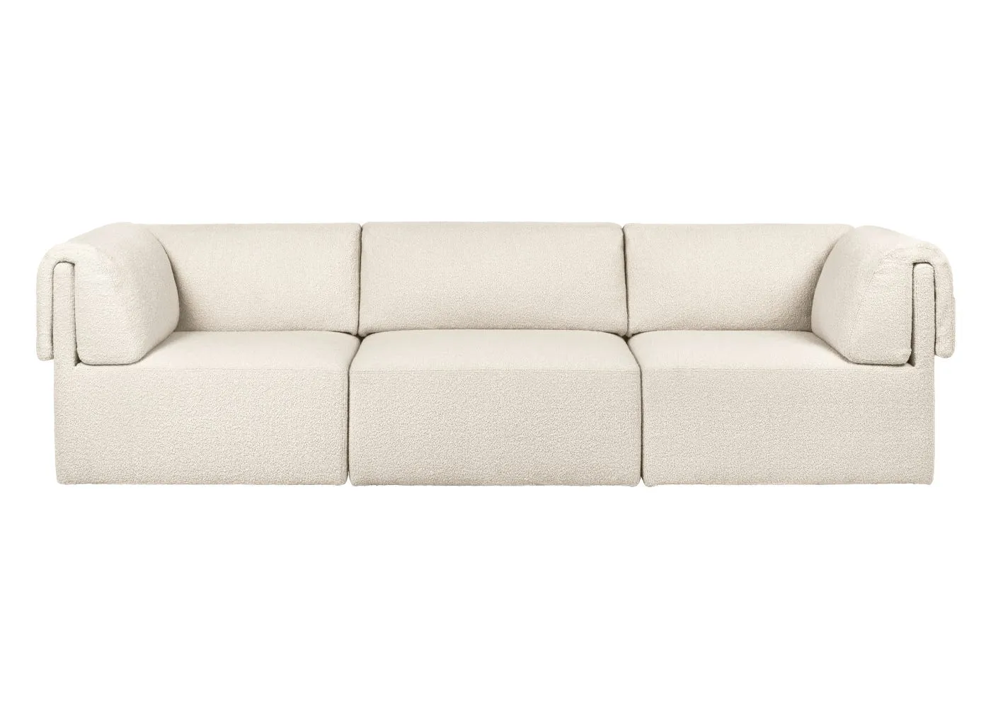 Gubi Wonder 3 Seater Sofa in Dedar Karakorum 001