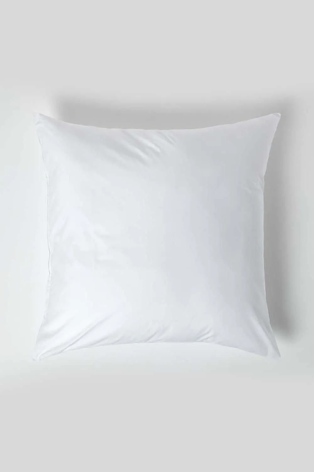 Homescapes Continental Egyptian Cotton Pillowcase 200 TC, 80 x 80 cm in White 1