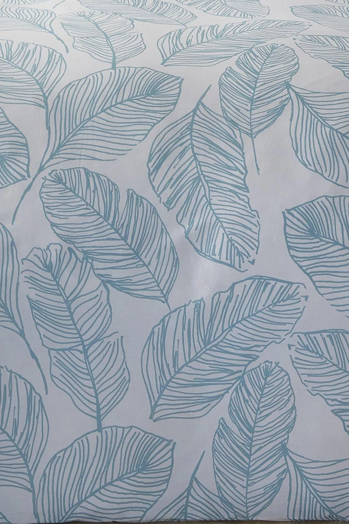 Fusion 'Matteo' Botanical Print Duvet Cover Set in Duck Egg Blue 5