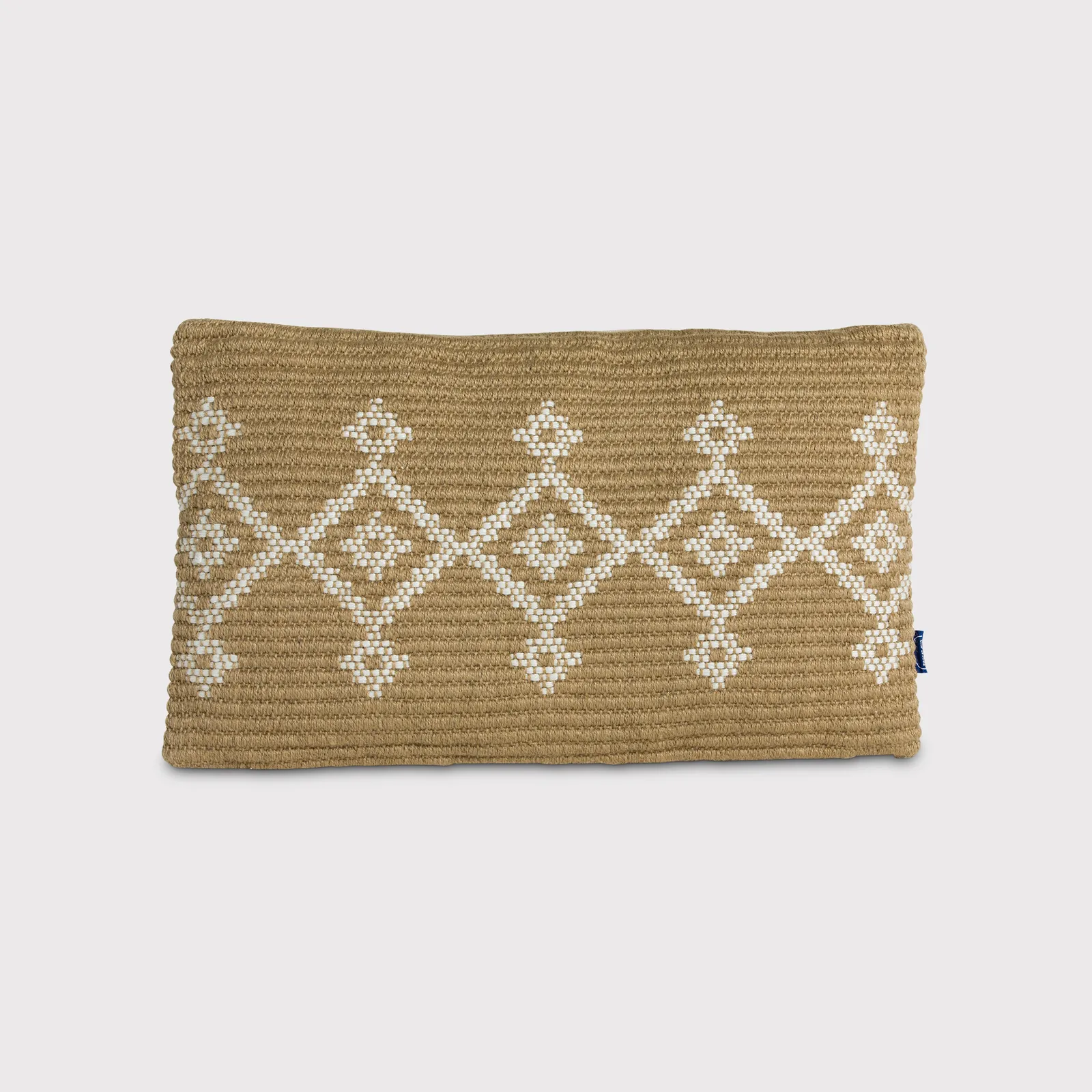 Natural Jute Outdoor Cushion, Square, Neutral | Barker & Stonehouse
