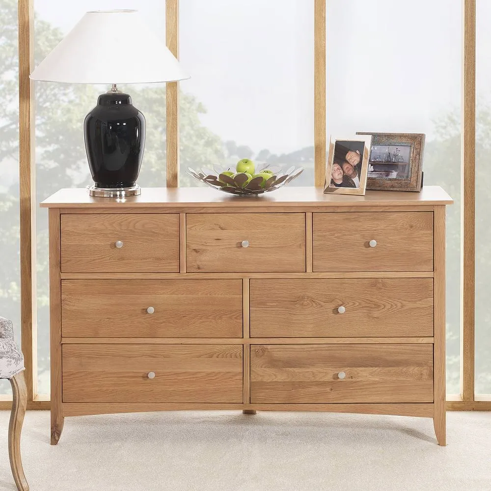 Statement Furniture Edward Hopper 3 Over 4 Chest of Drawers in Brown