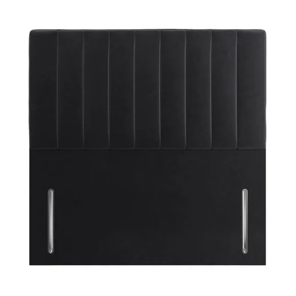 Luxury Velvet Vertical Stripe Headboard 3