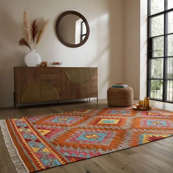 Roshni Kilim Wool Rug 1